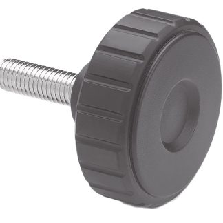 Manopola di serraggio zigrinata Elesa, M8 x 16mm