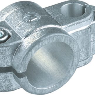 Morsetto a croce Rose+Krieger in Alluminio pressofuso, per profili da 14 mm, 25 mm, Ø 14.1mm