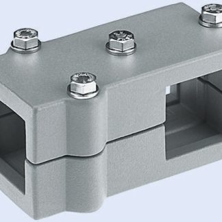 Morsetto ad angolo Rose+Krieger in Alluminio pressofuso, per profili da 40 mm, M8