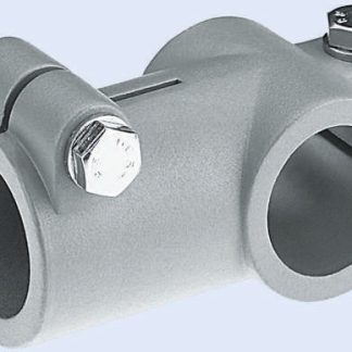 Morsetto ad angolo Rose+Krieger in Alluminio pressofuso, per profili da 18 mm, Ø 18mm, M10