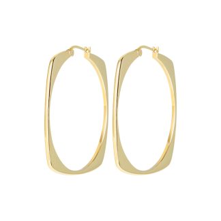 Breil New Tetra IP Gold/Silver earrings