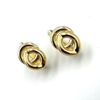 Orecchini Stampati Oro Giallo