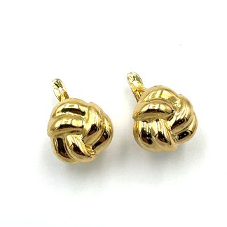 Orecchini Nodo Oro Giallo