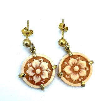 Hera's Treasure Mother of Pearl Drop Earrings