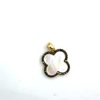 Pendente Quadrifoglio Madreperla