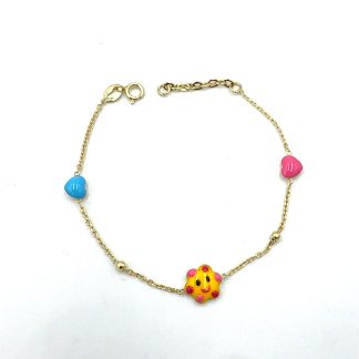 Bracciale Cuori Sole  Bimba