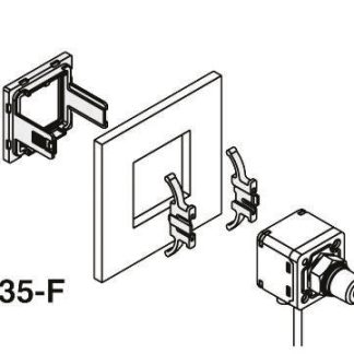 Montaggio a pannello SMC, serie ZS