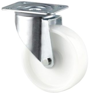 Ruota per carrelli orientabile Tente in Poliammide, Ø 200mm, 350kg