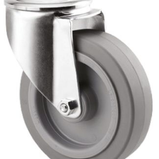 Ruota per carrelli orientabile Tente in Poliuretano, Ø 125mm, 150kg