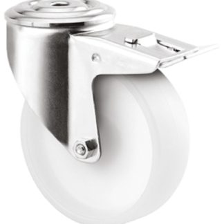 Ruota per carrelli orientabile Tente in Poliammide, Ø 100mm, 150kg