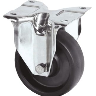 Ruota per carrelli non orientabile Tente in Poliammide, Ø 100mm, 125kg