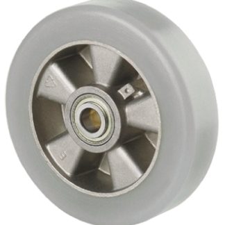 Ruota carrello Tente, tipo Gomma morbida, in Poliuretano, Ø 250mm, carico 800kg