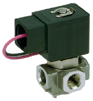 Elettrovalvola NA/NC SMC, 20 bar max, 3 porte , 24 V c.c., 3/8poll