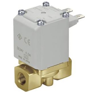 Elettrovalvola NC SMC, 7 bar max, 2 porte , 24 V c.c., 1poll