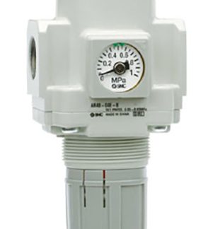 Regolatore pneumatico SMC, attacco G 1/4, 0.05MPa → 0.85MPa