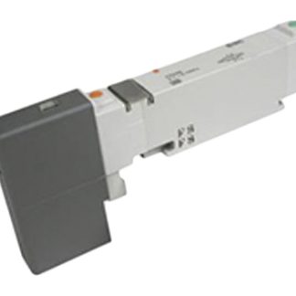 Elettrovalvole per pneumatica SMC, funzione 5/3, azionamento Solenoide/Solenoide, 24V cc