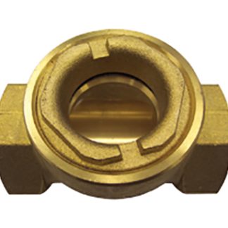 Valvola di non ritorno in Ottone Valsteam ADCA, 3/4poll, 12 bar max, tipo , con vetro d'ispezione