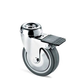 Ruota per carrelli orientabile RS PRO, Ø 100mm, 60kg