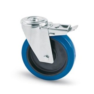 Ruota per carrelli orientabile RS PRO in Gomma, Ø 100mm, 120kg