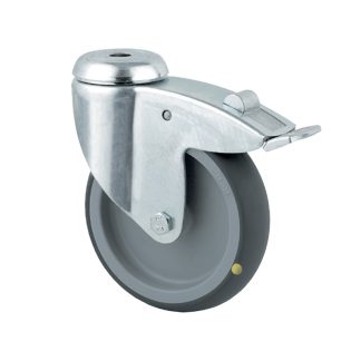 Ruota per carrelli Tente, Ø 100mm, 80kg