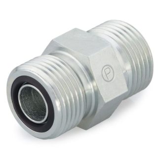 Raccordo tubo a compressione dritto idraulico Parker, connettore A: 3/4" maschio, B: 3/4" maschio