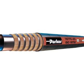 Tubo idraulico Parker, Øest 35.7mm, Øint 25.4mm, connettore A: Tubo flessibile da 1 poll., 350 bar max e Acciaio