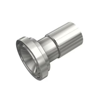 Raccordo tubo flessibile crimpato Parker, connettore A: Tubo da 1-1/4 poll., B: Flangia da 1 1/4", in Acciaio