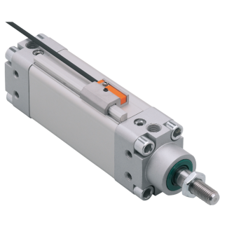 Adattatore ifm electronic, serie E118, per l'uso con Cilindri pneumatici Festo