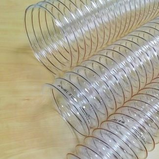 Tubo flessibile Prosiflex in Poliuretano col. Traslucido, Ø int. 50mm, L. 5m