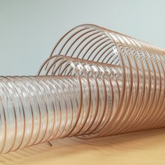 Tubo flessibile Prosiflex in Poliuretano col. Traslucido, Ø int. 63mm, L. 5m