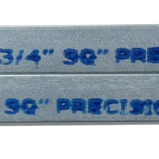 Barra rettangolare in Acciaio, 3/4poll x 3/4poll x 12poll