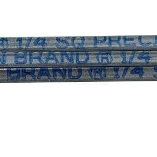 Barra rettangolare in Acciaio, 1/4poll x 1/4poll x 12poll