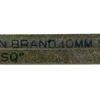 Barra rettangolare in Acciaio, 10mm x 10mm x 300mm