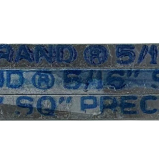 Barra rettangolare in Acciaio, 5/16poll x 5/16poll x 12poll