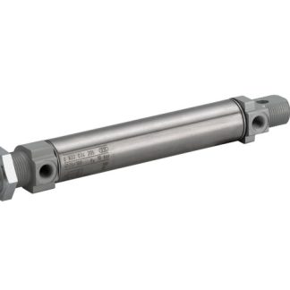 Cilindro pneumatico rotondo EMERSON – AVENTICS MNI 0822333453, Doppio effetto, foro da 20mm, corsa 50mm, G 1/8, 10 bar
