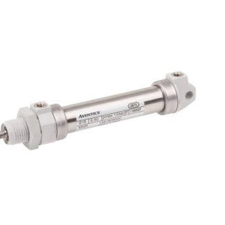 Cilindro pneumatico rotondo EMERSON – AVENTICS ICM 1333205000, Doppio effetto, foro da 32mm, corsa 50mm, G 1/8, 10 bar