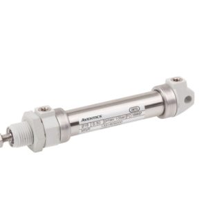 Cilindro pneumatico rotondo EMERSON – AVENTICS ICM 1333212000, Doppio effetto, foro da 32mm, corsa 125mm, G 1/8, 10 bar