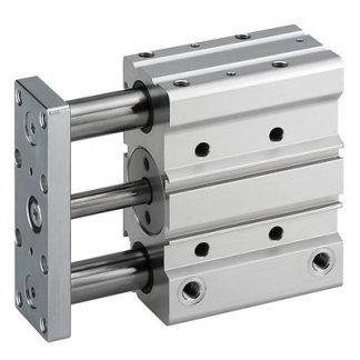 Cilindro pneumatico guidato EMERSON – AVENTICS GPC 0822067002, Doppio effetto, foro da 63mm, corsa 75mm, G 1/4, 8 bar