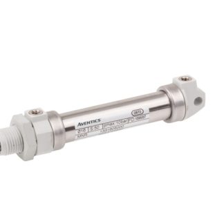 Cilindro pneumatico rotondo EMERSON – AVENTICS ICM 1331605000, Doppio effetto, foro da 16mm, corsa 50mm, M5, 10 bar max