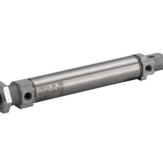 Cilindro pneumatico rotondo EMERSON – AVENTICS MNI 0822232001, Doppio effetto, foro da 16mm, corsa 10mm, M5, 10 bar max