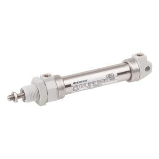 Cilindro pneumatico EMERSON – AVENTICS ICM 1321602000, Doppio effetto, foro da 16mm, corsa 25mm, M5, 10 bar max