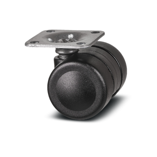 Ruota per carrelli orientabile Tente, Ø 35mm, 50kg