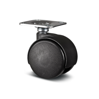 Ruota per carrelli orientabile Tente, Ø 40mm, 30kg