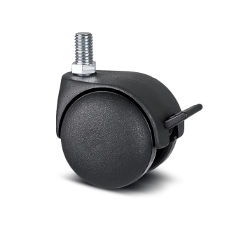 Ruota per carrelli orientabile con freno Tente, Ø 50mm, 10kg