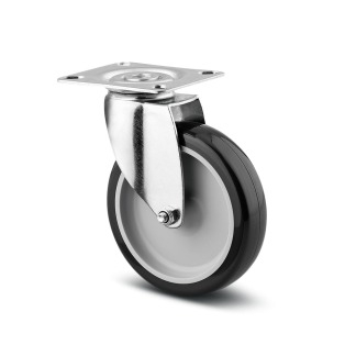 Ruota per carrelli orientabile Tente, Ø 100mm, 70kg