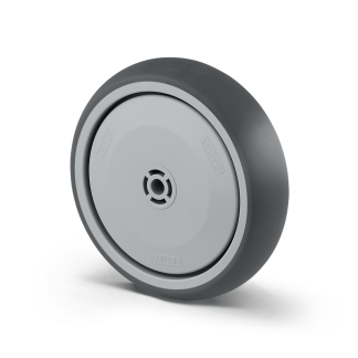 Ruota carrello Tente, in Polipropilene, Ø 125mm, carico 100kg