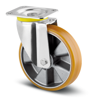 Ruota per carrelli orientabile Tente, Ø 160mm, 800kg