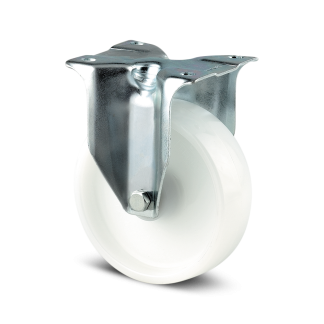 Ruota per carrelli non orientabile Tente, Ø 80mm, 200kg