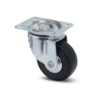 Ruota per carrelli orientabile Tente, Ø 65mm, 40kg