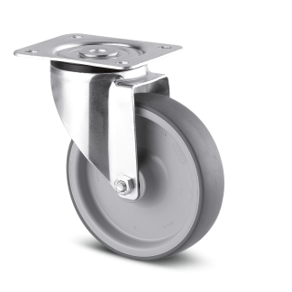 Ruota per carrelli orientabile Tente, Ø 125mm, 100kg